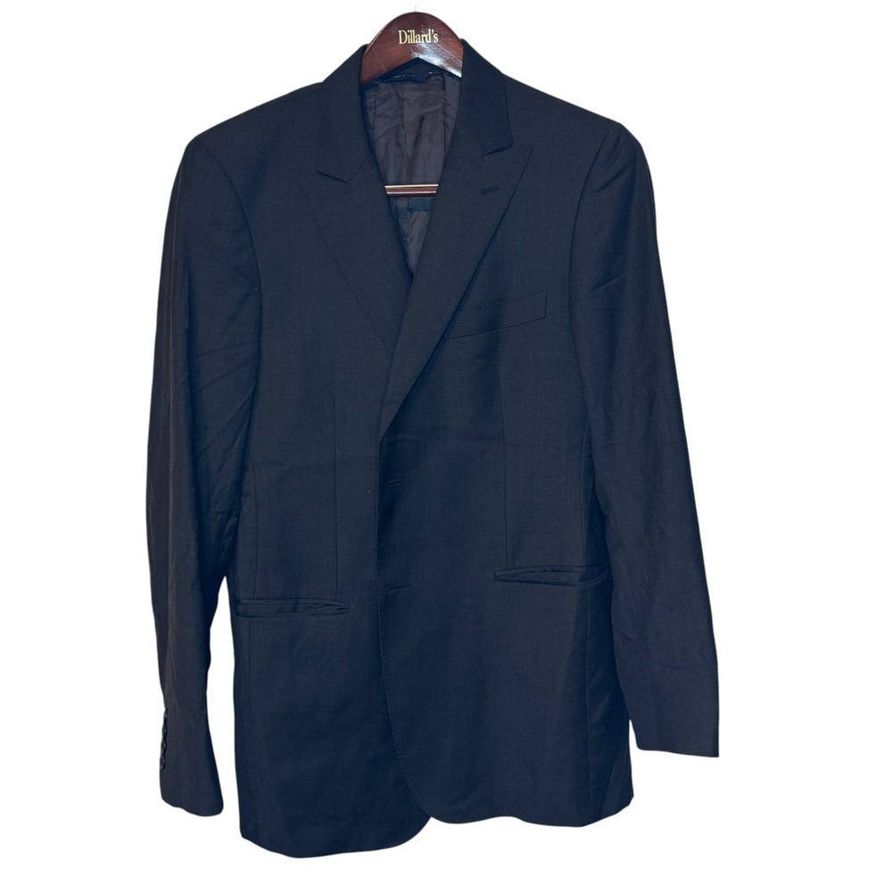 Brooks Brothers Mens Sport Coat Wool 1818 Regent Vitale Barberis Canonico 42R